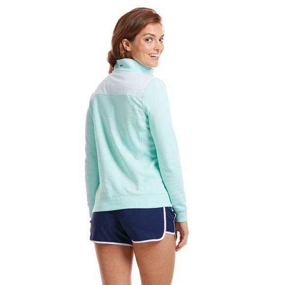 Vineyard Vines Mint Oxford Striped Shepherd Shirt - Picture 8 of 15